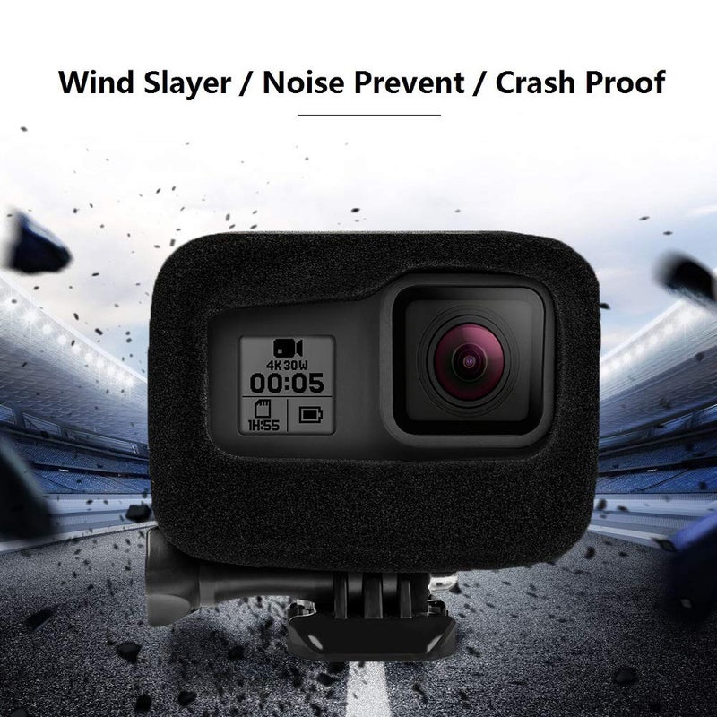 Taisioner Windslayer Cover For Gopro Hero 8 Black Housing Frame Case Video Noise Reduction Accessory - Image 2